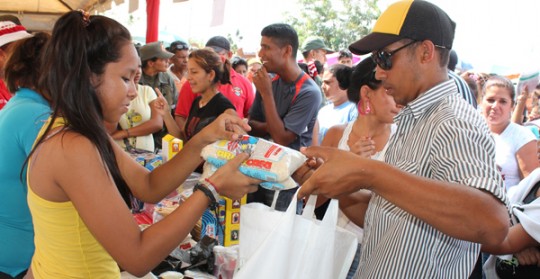 Gobierno de Carabobo expendió 58 toneladas de alimentos a precios solidarios