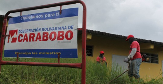 Gobierno Bolivariano de Carabobo rehabilita escuelas estadales