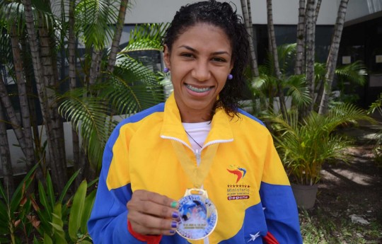María Guédez luchó por el oro en los “Sport Accord”