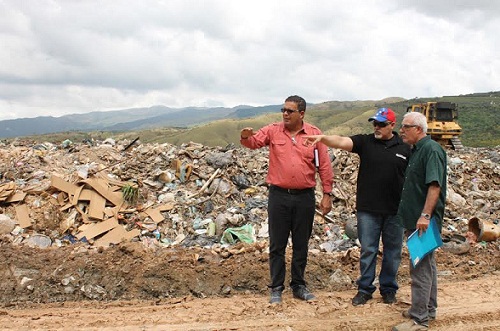 Gobernación inició saneamiento de Vertedero Cerro Azul en Bejuma