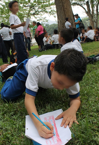 Niños y niñas carabobeños  dibujaron “escuela que quieren”