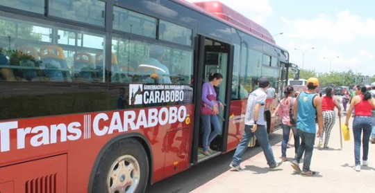 Usuarios de TransCarabobo aplauden calidad y seguridad del servicio público