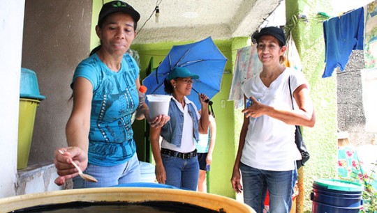 Habitantes de Santa Rosa sumados a campaña contra dengue y Chikungunya
