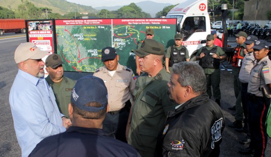 Cero incidencia delictiva en primer mes del Plan de Seguridad Vial en Carabobo