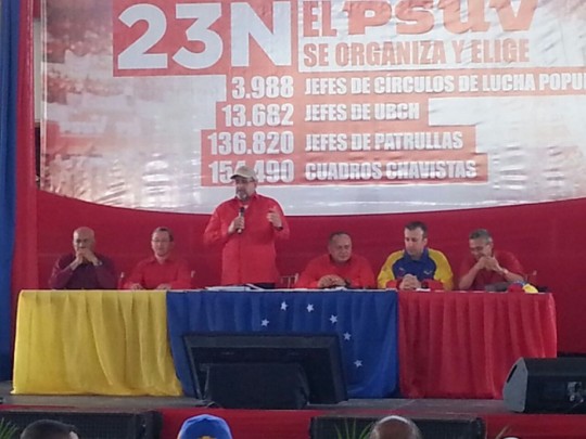 Nos estamos reorganizando para defender  soberanía nacional y legado de Chávez