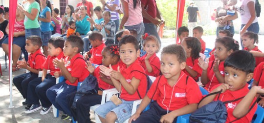 Gobernación inauguró preescolar de Escuela Estadal “Trapichito I”