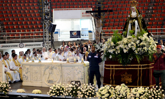 Valencia celebró con multitudinaria misa  Día de su patrona en el Fórum