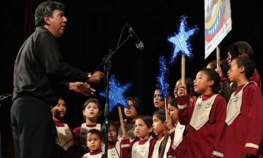 Maravilloso Concierto de Coros ofrecieron 200 niños de Bases de Misiones de Carabobo