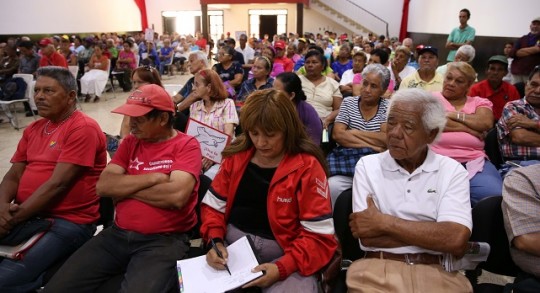 Adultos Mayores en Carabobo se organizan para Consejo Presidencial de Gobierno Popular