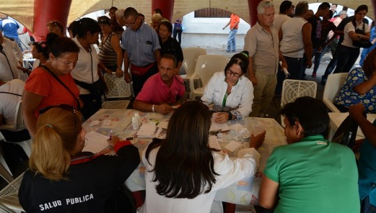 Mil 700 familias del Centro de Valencia Beneficiadas con jornada de alimentación