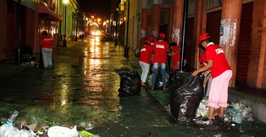 Gobernación activó en Valencia Operativo de limpieza de fin de año 