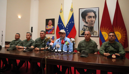 Gobierno de Carabobo y Alto Mando Militar  manifestaron apoyo irrestricto a Maduro