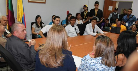 Gobernación de Carabobo recoge propuestas  de estudiantes UC para mejorar seguridad
