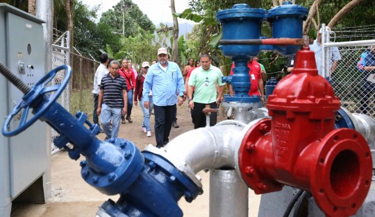 Reactivamos en Puerto Cabello dos pozos de agua con 80 litros por segundo