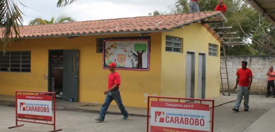 Gobierno de Carabobo rehabilitó 30 escuelas estadales en dos meses