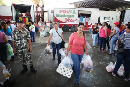 Expendidas 48 toneladas de alimentos  durante tres jornadas en Carabobo
