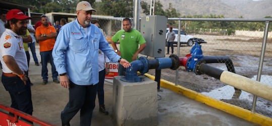 Con pozos activados por Ameliach Puerto Cabello recibe 180 litros más de agua