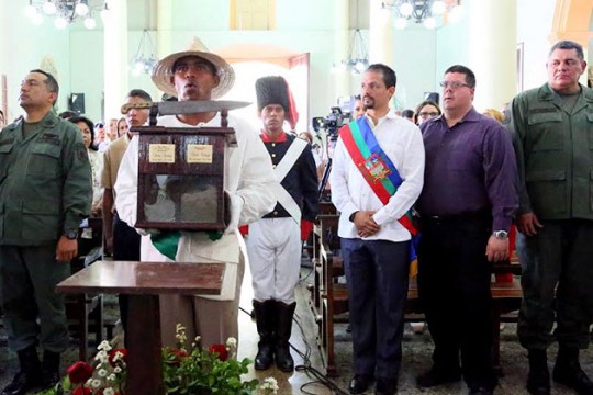 Municipio Libertador rindió homenaje a Pedro Camejo