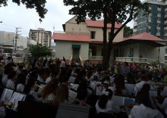 Niños del Sistema Nacional de Orquestas ofrecieron concierto en Museo La Isabela