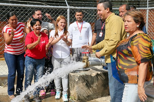Gobernación de Carabobo entregó 5 pozos de agua rehabilitados en Valencia y Libertador