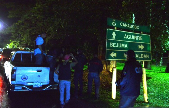 Cinco delincuentes fallecieron al enfrentar a la OLP en Montalbán y Miranda