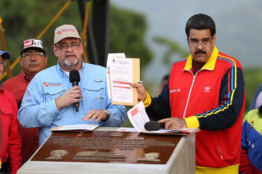 Maduro aprobó Bs. 3 mil 500 millones para ocho obras en Carabobo