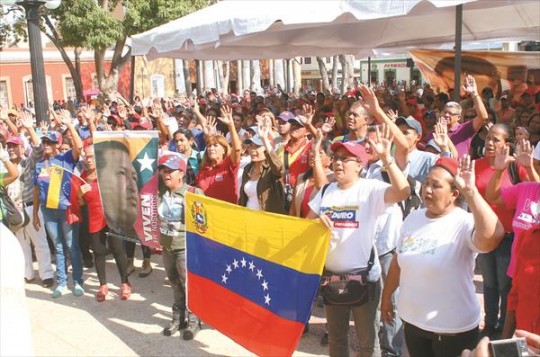 Militancia revolucionaria demostró que el amor hacia Chávez es imborrable