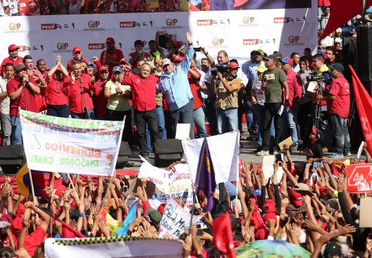 Vanguardia del chavismo en Carabobo respalda políticas del Presidente Maduro
