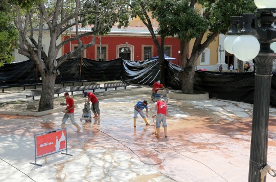 Iniciamos rescate de plaza Bolívar de Valencia