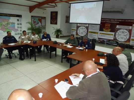 	 Cuerpos de seguridad de Carabobo acordaron reforzar operativo en entidades bancarias 
