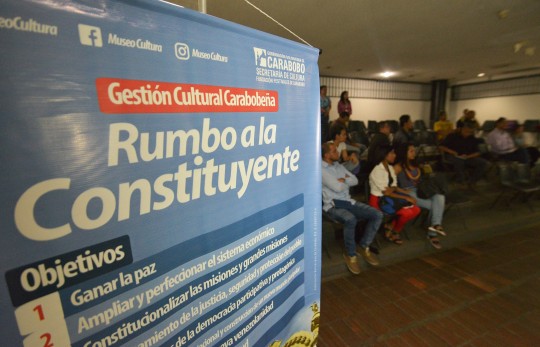 MRD Carabobo debatió Bases de Constituyente	