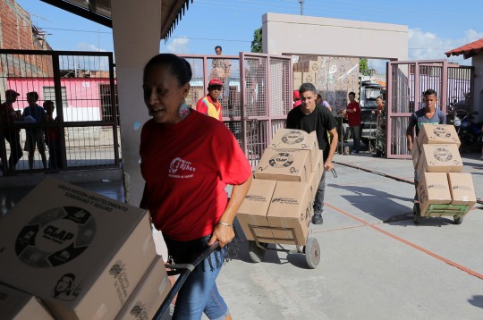 	 Gobierno Bolivariano benefició en Trapichito I 920 familias con cajas Clap 
