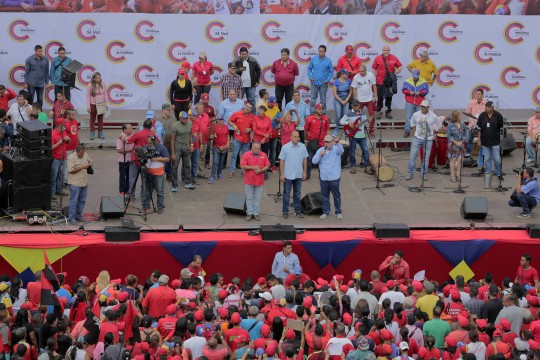 Maquinaria chavista se organiza  para que el pueblo vote el 30J