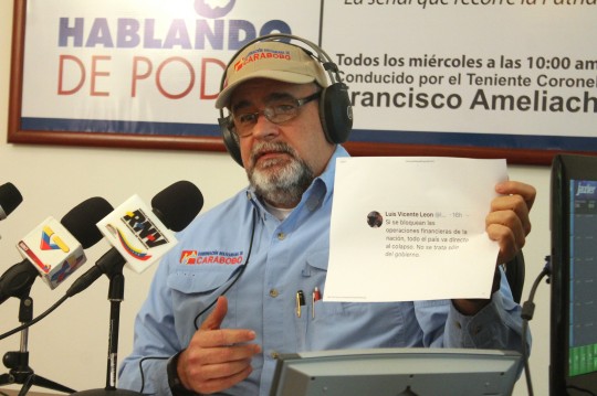 MUD y sus candidatos insisten en “ahogar” al pueblo venezolano