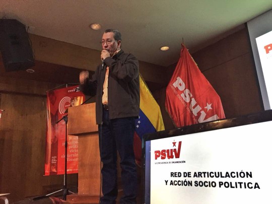 PSUV conformará Red de Articulación y Acción Socio Política