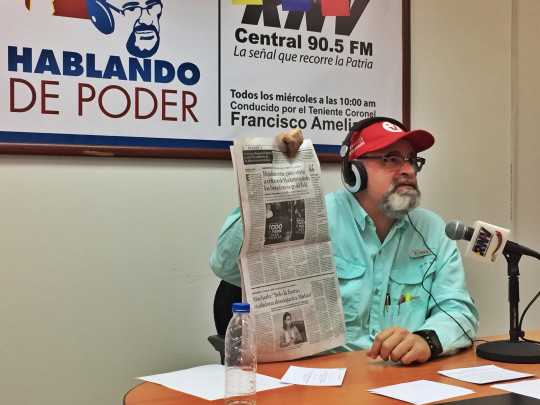 Ameliach: El 20M demostraremos con el voto la unidad monolítica del chavismo